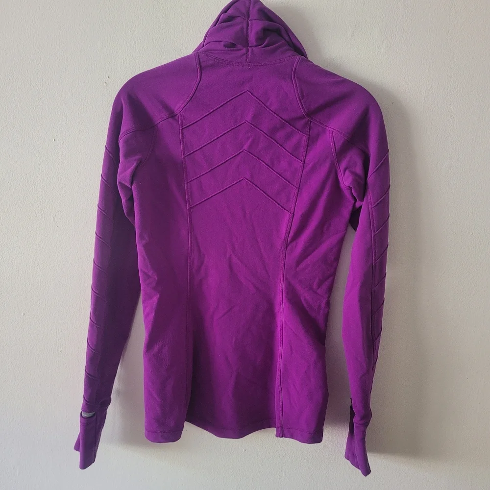 Lululemon Face The Frost 1/2 Zip 2 Tender Violet Tech Fleece Quarter Zip Sweater